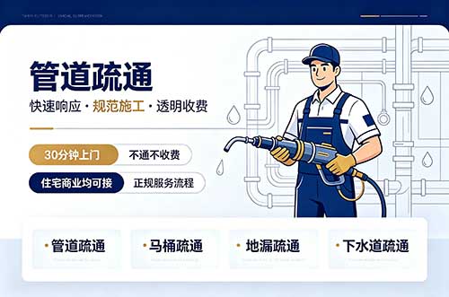 三更罗管道疏通