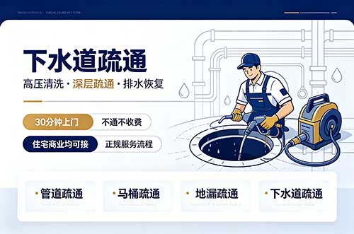 三更罗下水道疏通